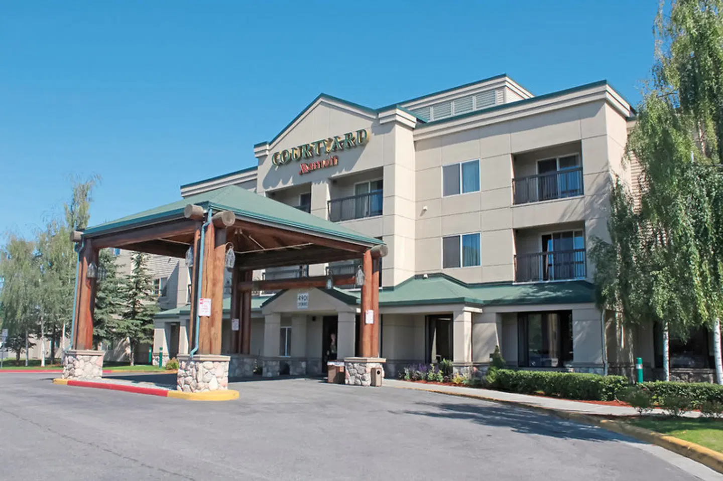 Courtyard by Marriott Anchorage Airport EXTERIOR
