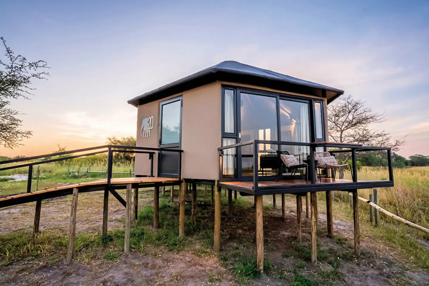 Chobe River Camp Terrasse