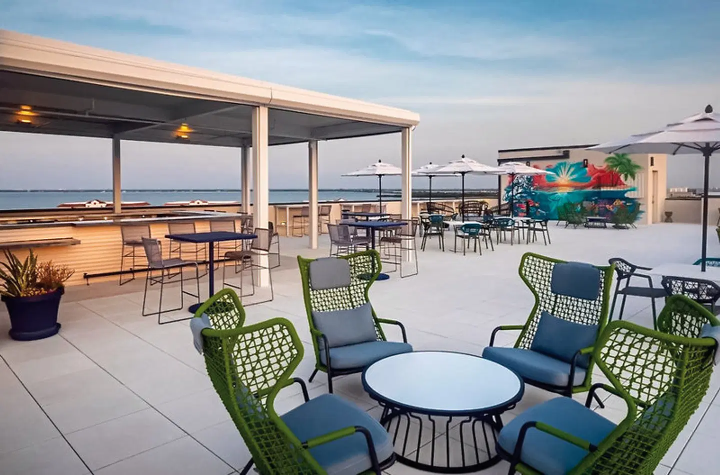 Hyatt Place Cape Canaveral Terrasse