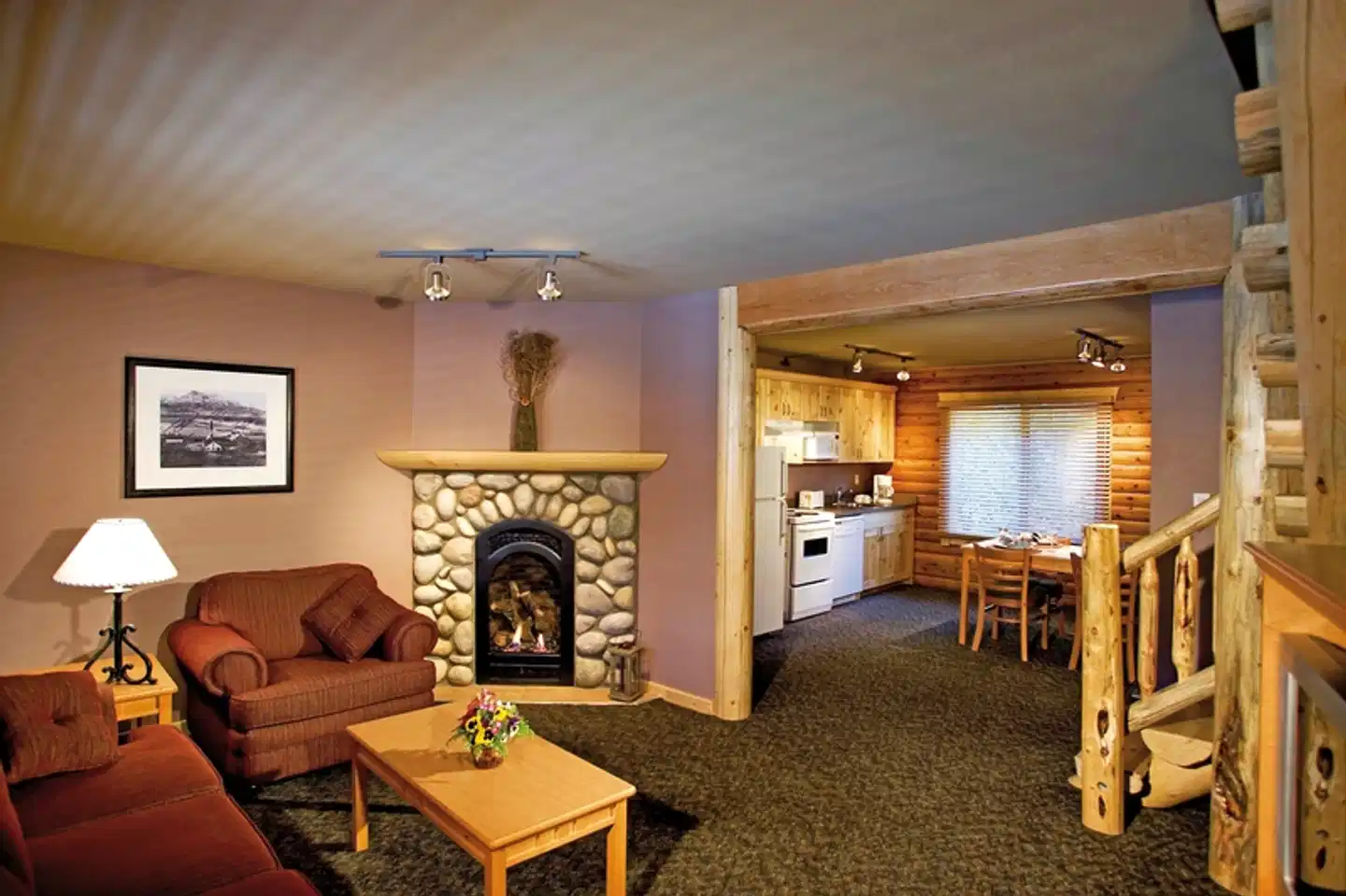 Miette Mountain Cabins Lobby