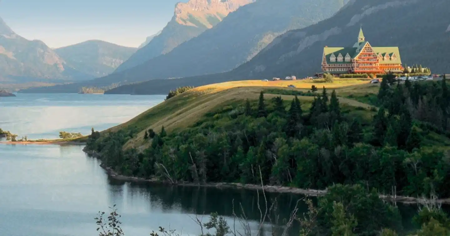 Prince Of Wales Hotel Waterton Park Landschaft