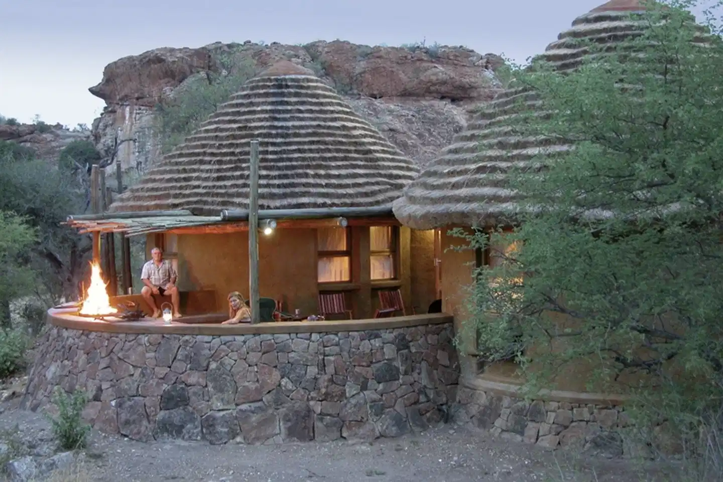 Mapungupwe Nationalpark Leokwe Camp Terrasse