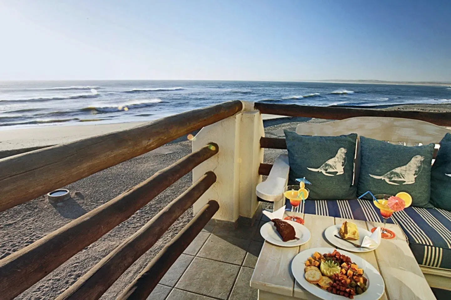 Cape Cross Lodge Terrasse