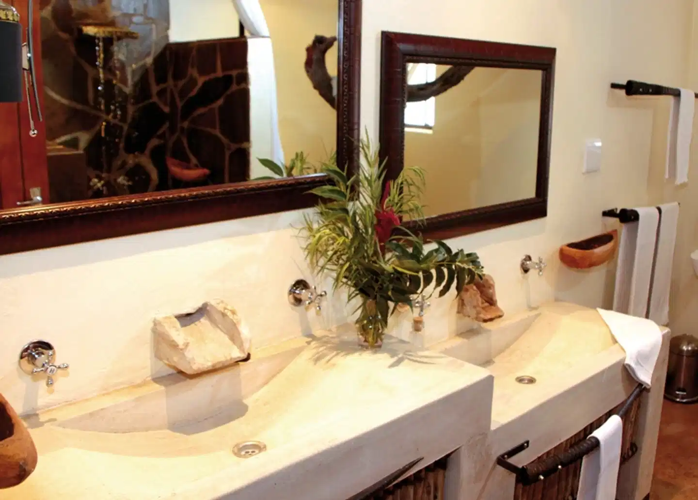 Kambaku Safari Lodge Badezimmer