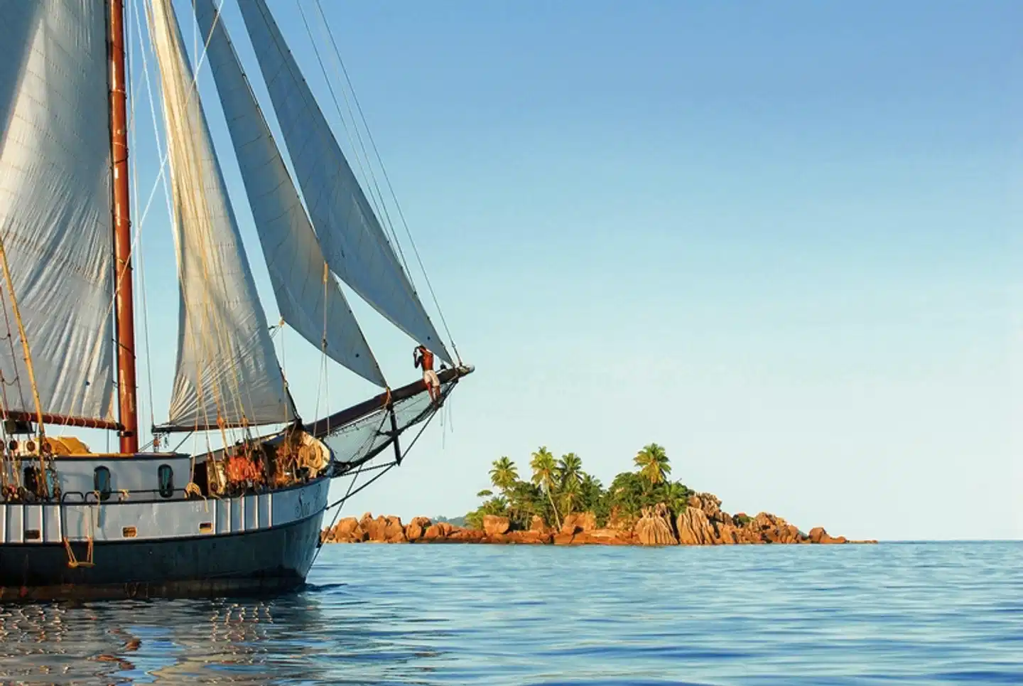 Segeltörn durchs Paradies - S.V. Sea Pearl (7 Tage/6 Nächte, ab/bis Praslin) Landschaft