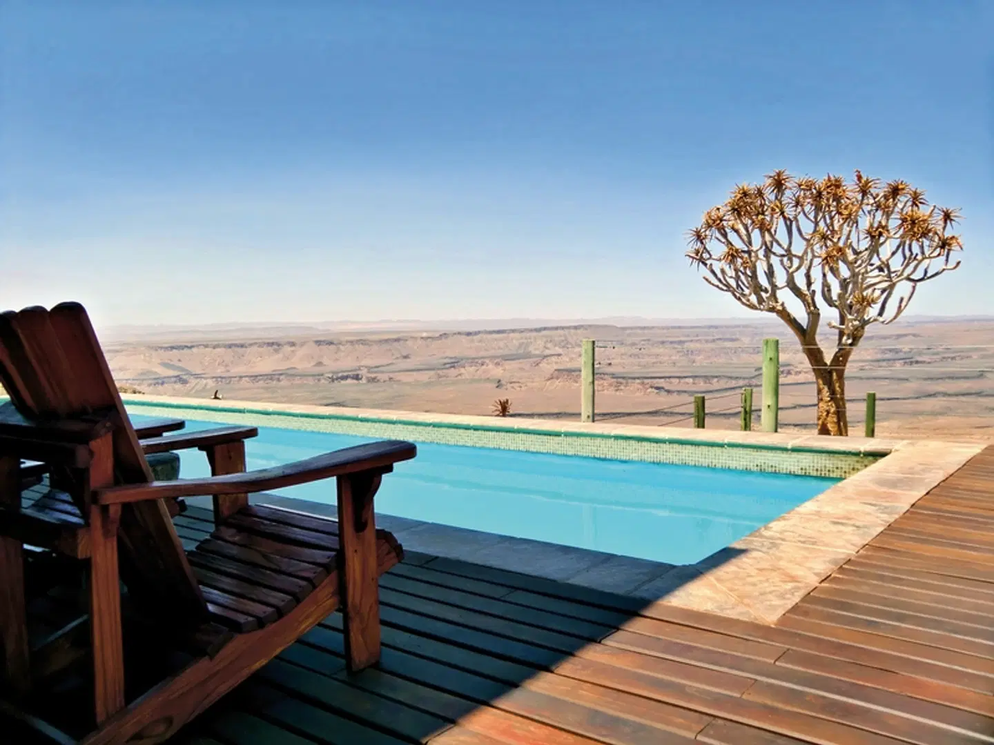 Fish River Lodge Terrasse