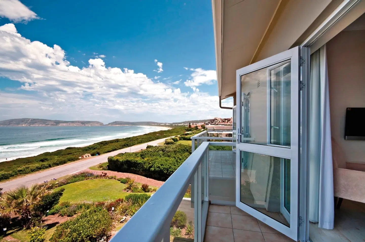 The Robberg Beach Lodge Terrasse