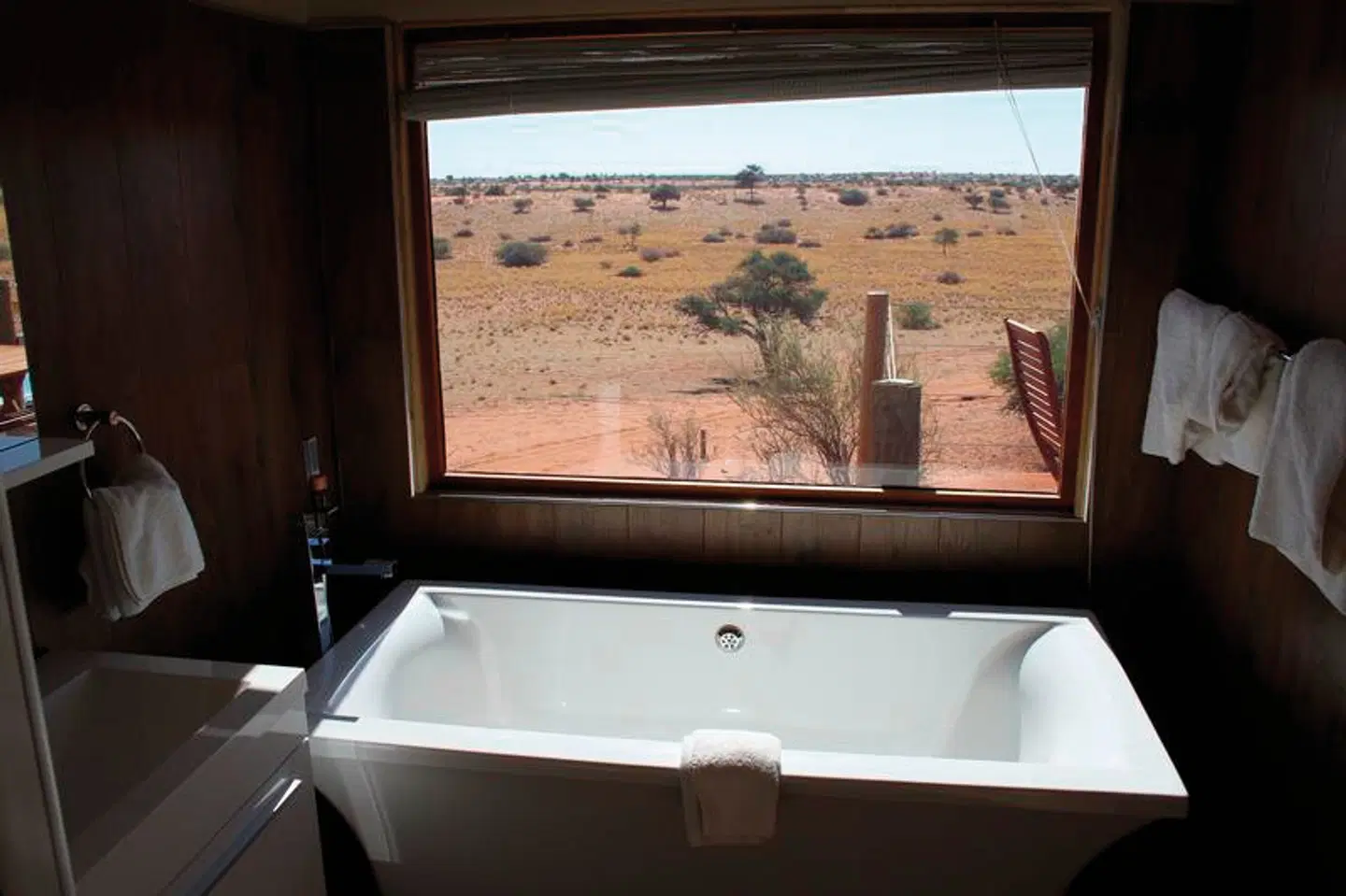 Bagatelle Kalahari Game Ranch Badezimmer