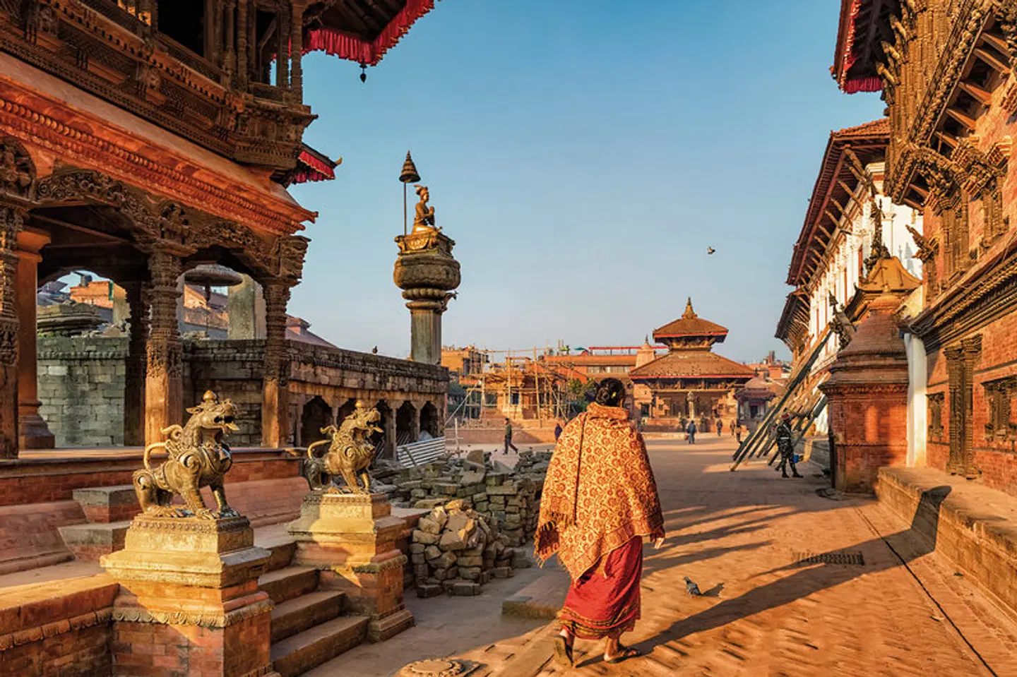Klassisches Indien und Nepal (Gruppenreise) Terrasse