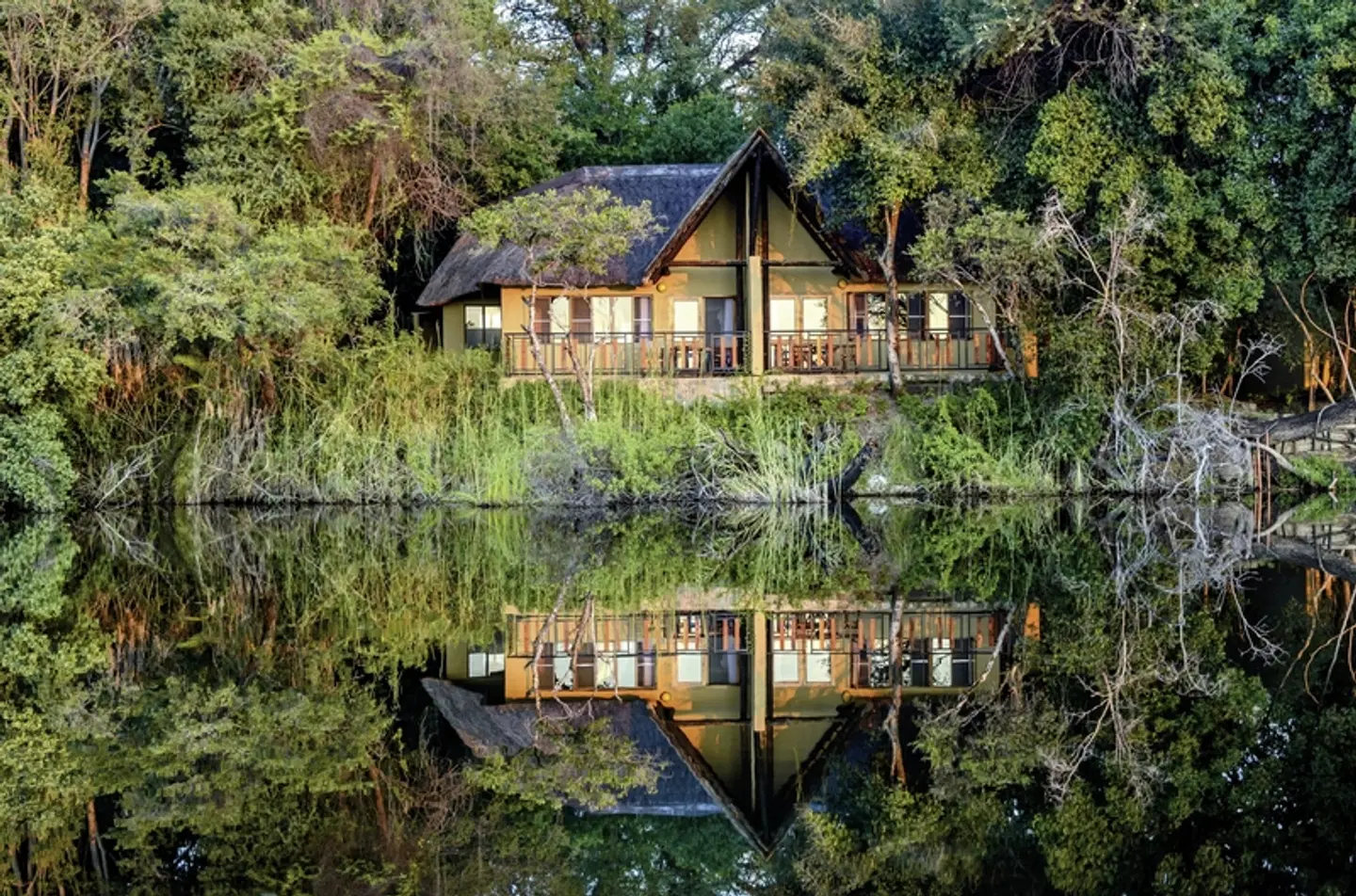 Namushasha River Lodge Garten