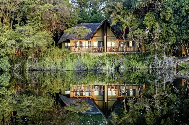 Namushasha River Lodge Garten