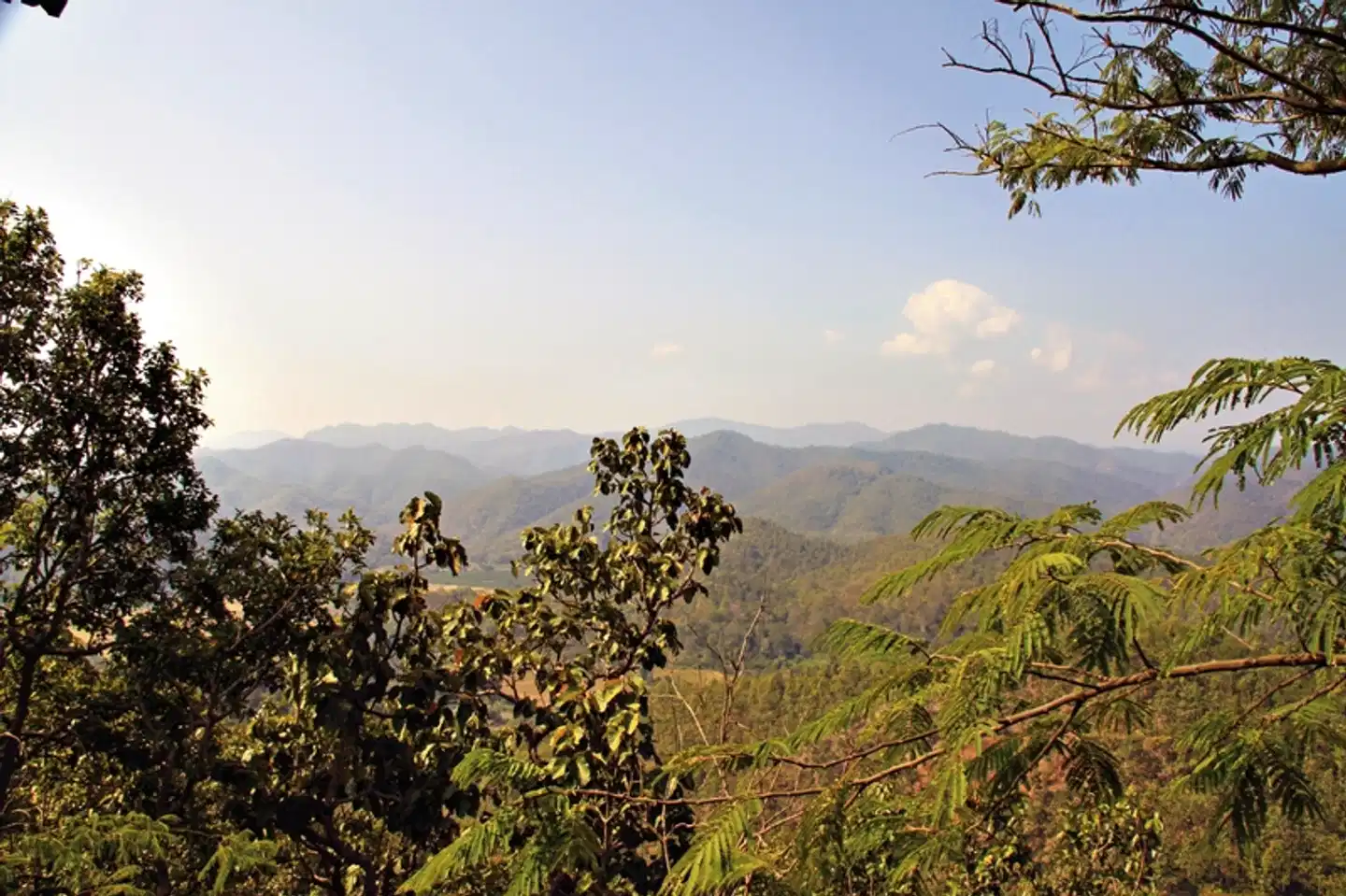 Nordthailand auf 4 Rädern Landschaft