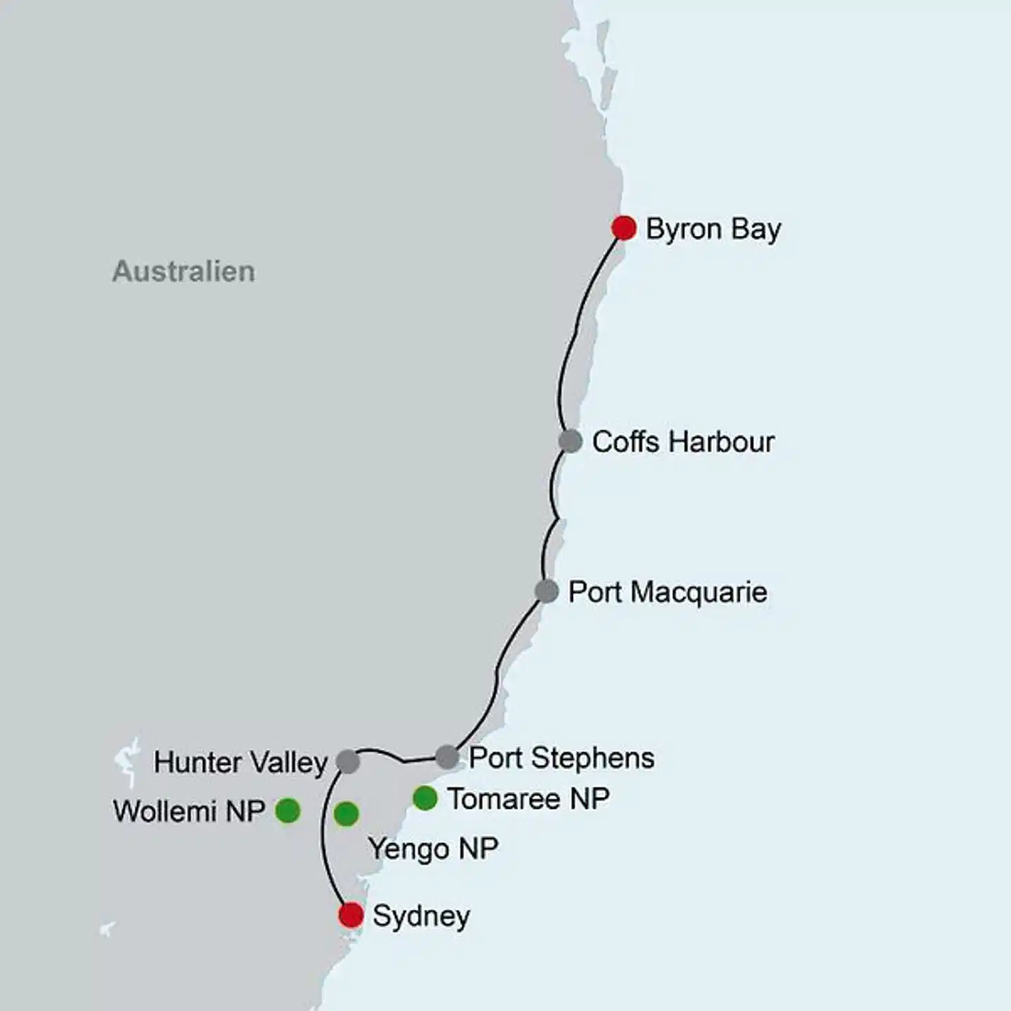 Coastal Explorer Landkarte