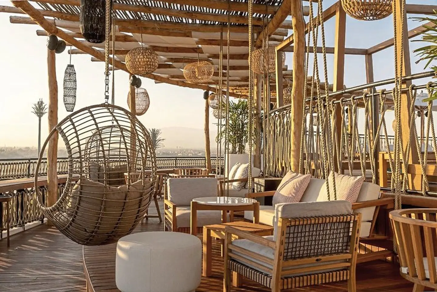 Nobu Hotel Marrakech Terrasse
