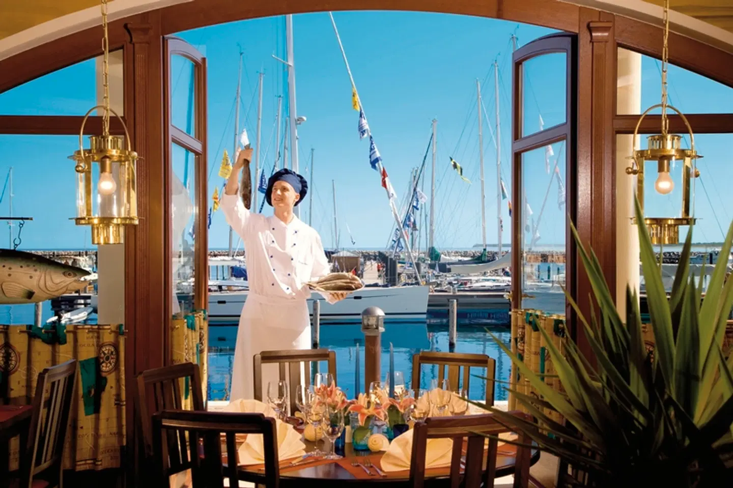 Yachthafenresidenz Hohe Düne Restaurant