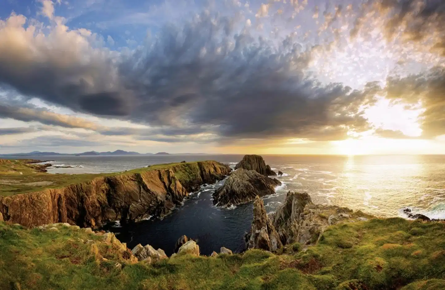 Filmreifes Irland Landschaft