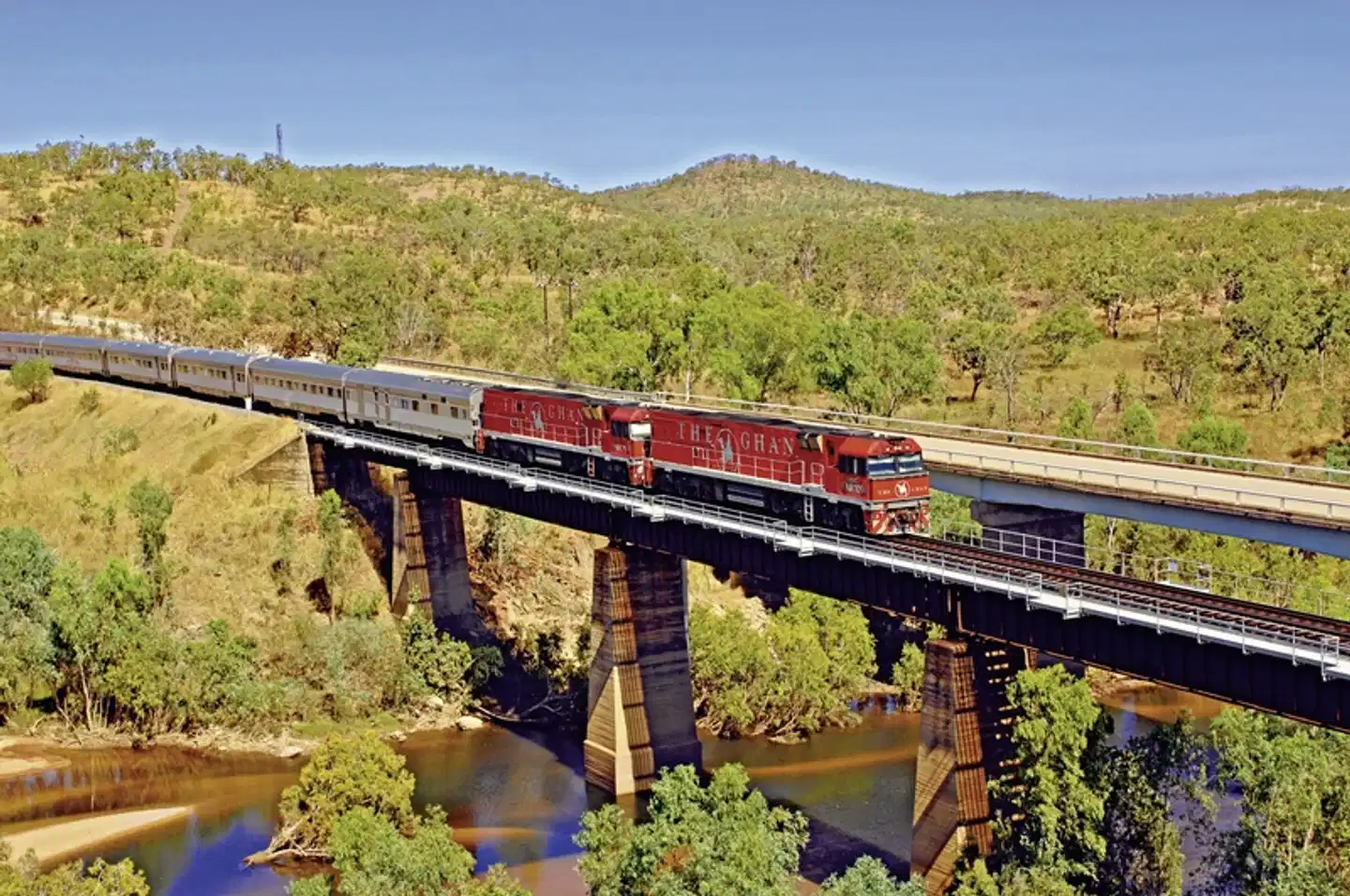 The Ghan (Adelaide - Darwin) Landschaft