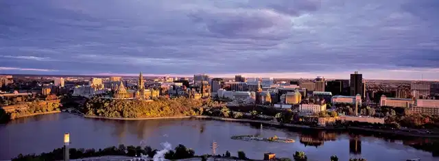 Der Osten Kanadas Landschaft