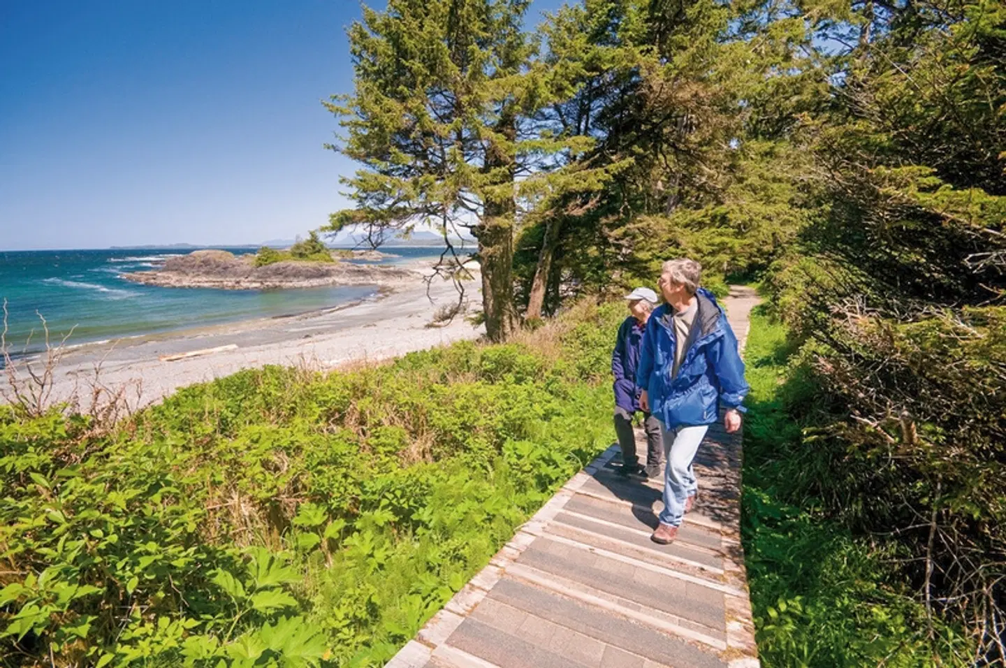 Wandern auf Vancouver Island Landschaft