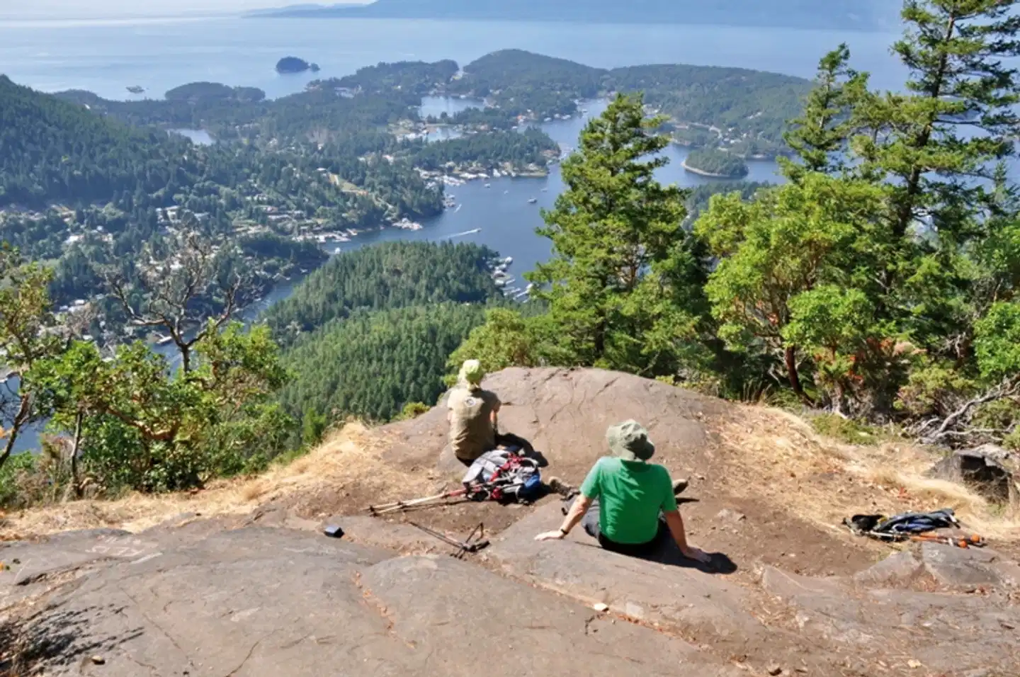 Wandern auf Vancouver Island Landschaft