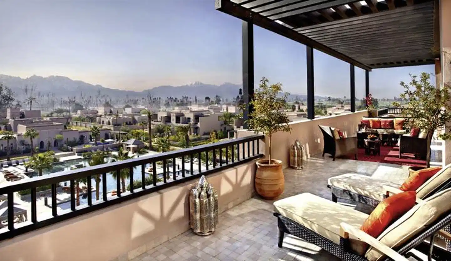 Four Seasons Resort Marrakech Terrasse