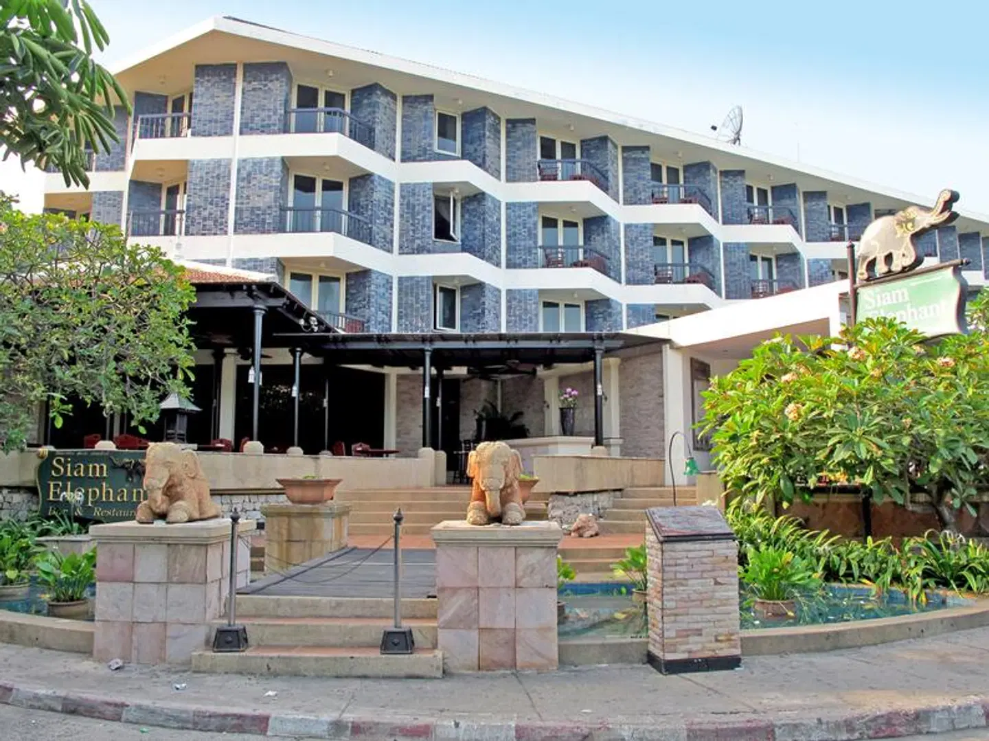 Siam Bayshore Pattaya Terrasse