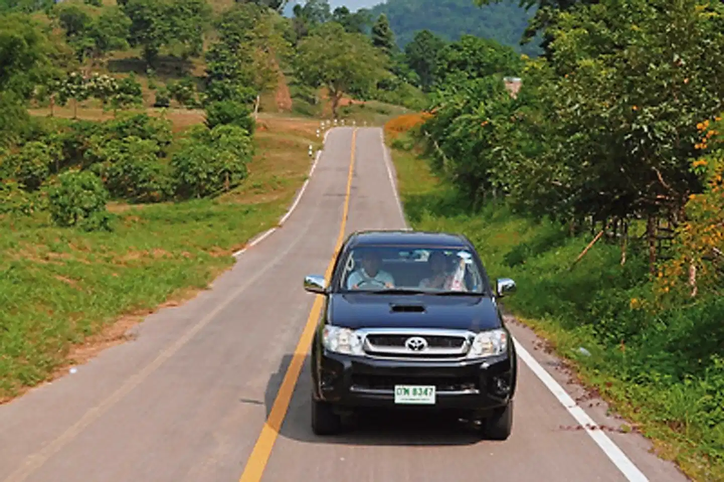 Im Land des Lächelns Landschaft
