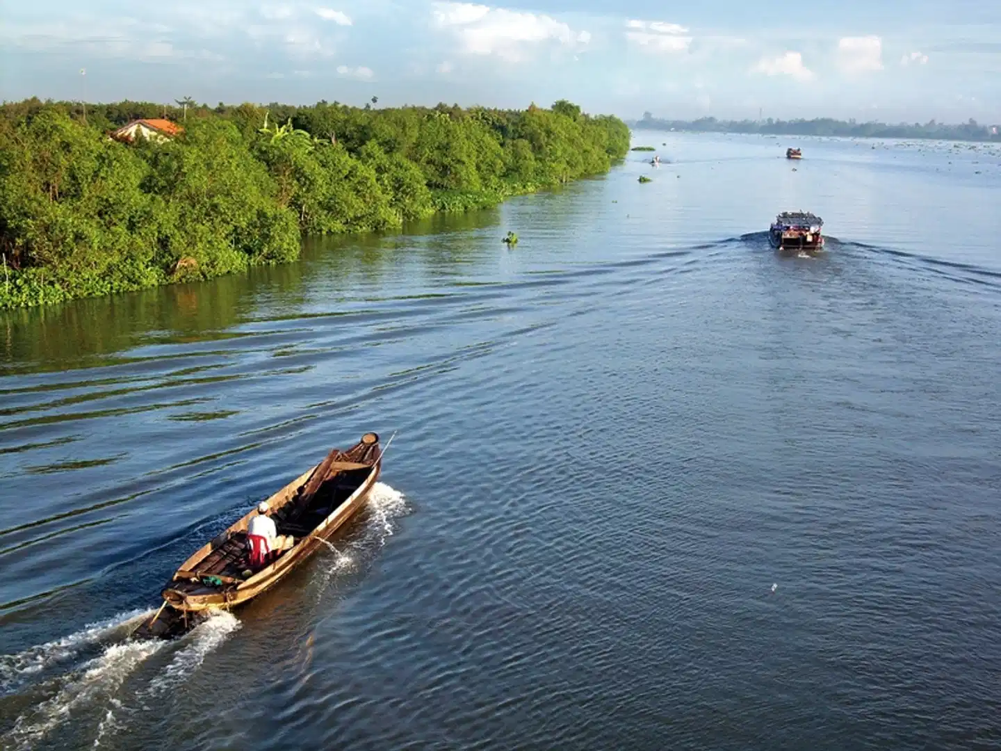 Mekong-Delta Landschaft
