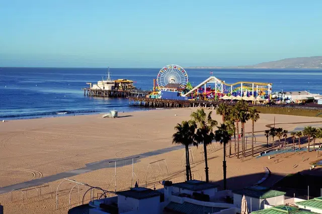 Legendäre Route 66 Strand