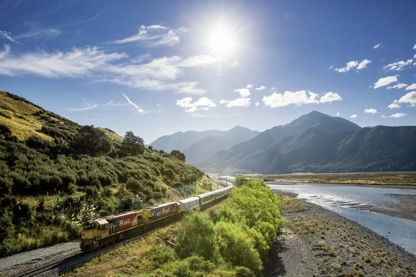 Erlebnis Neuseeland auf Schiene & Straße Landschaft