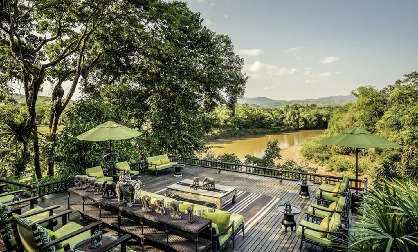 Four Seasons Tented Camp Golden Triangle Garten