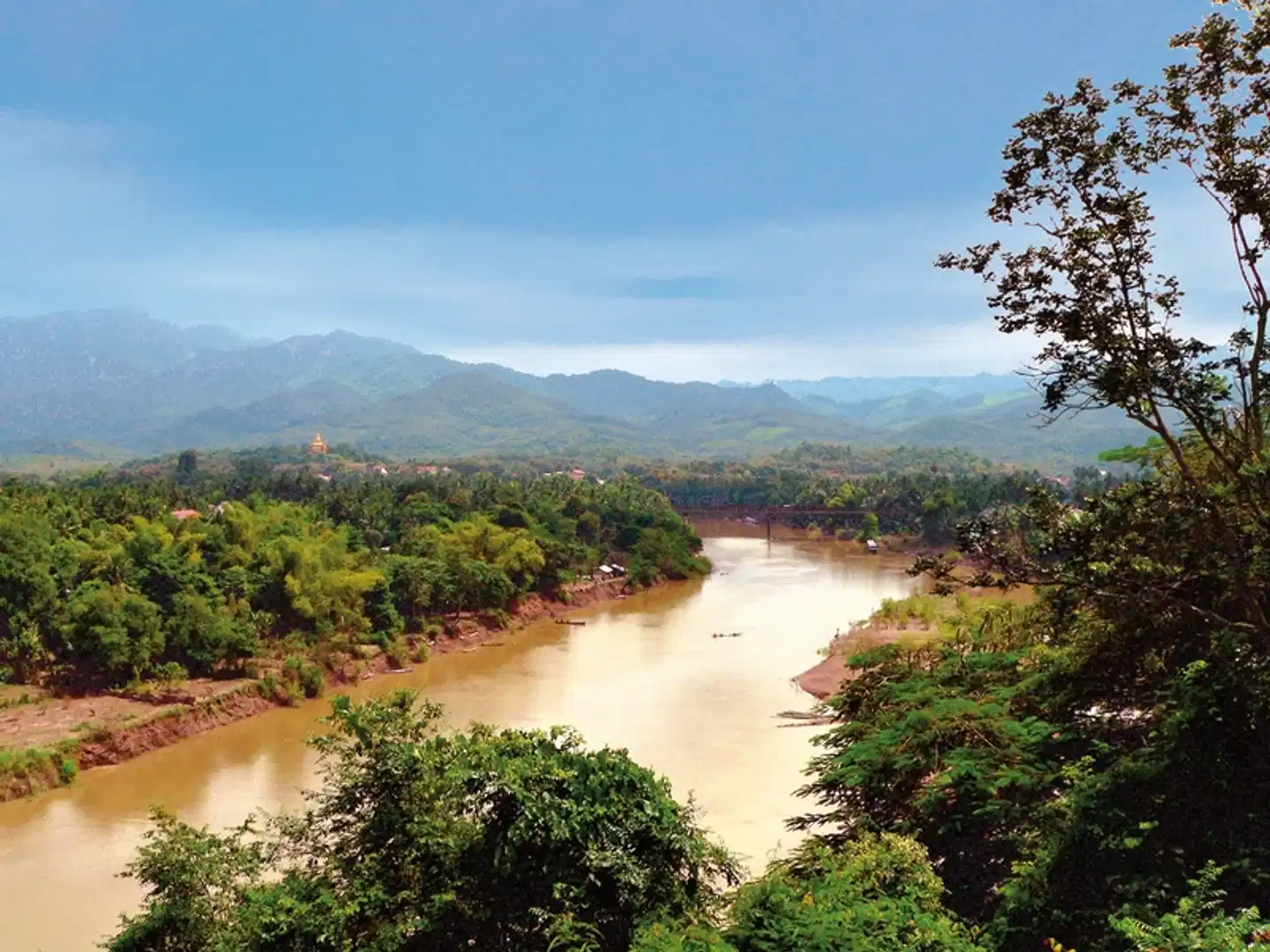Mekong-Delta Landschaft