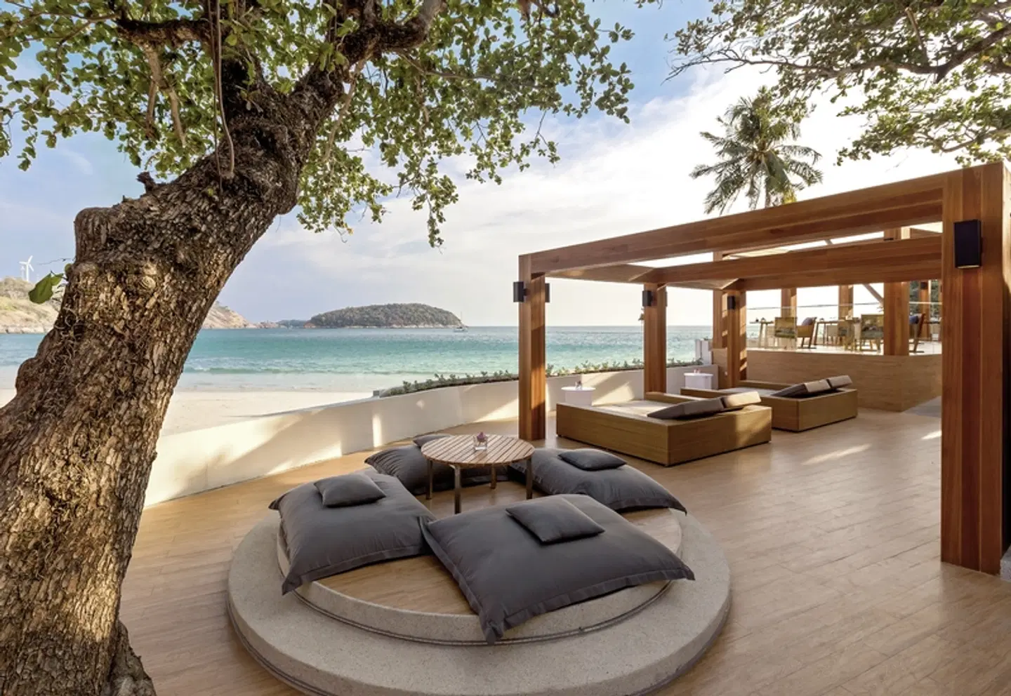 The Nai Harn Phuket Terrasse