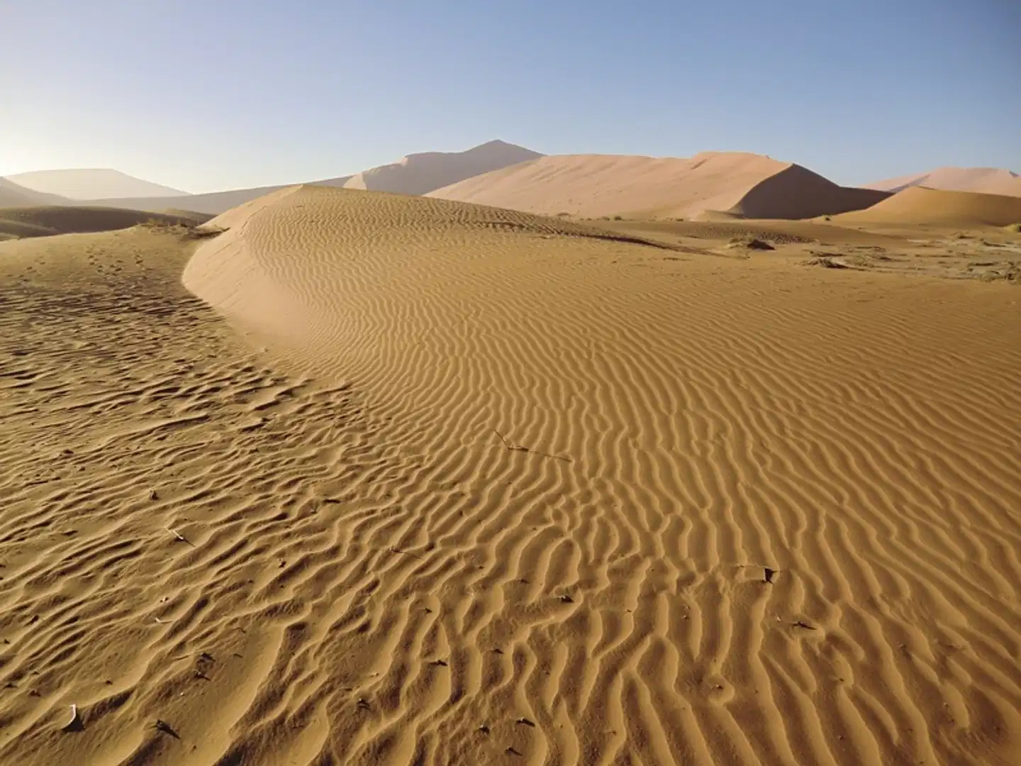 La magie des dunes de Sossusvlei Landschaft