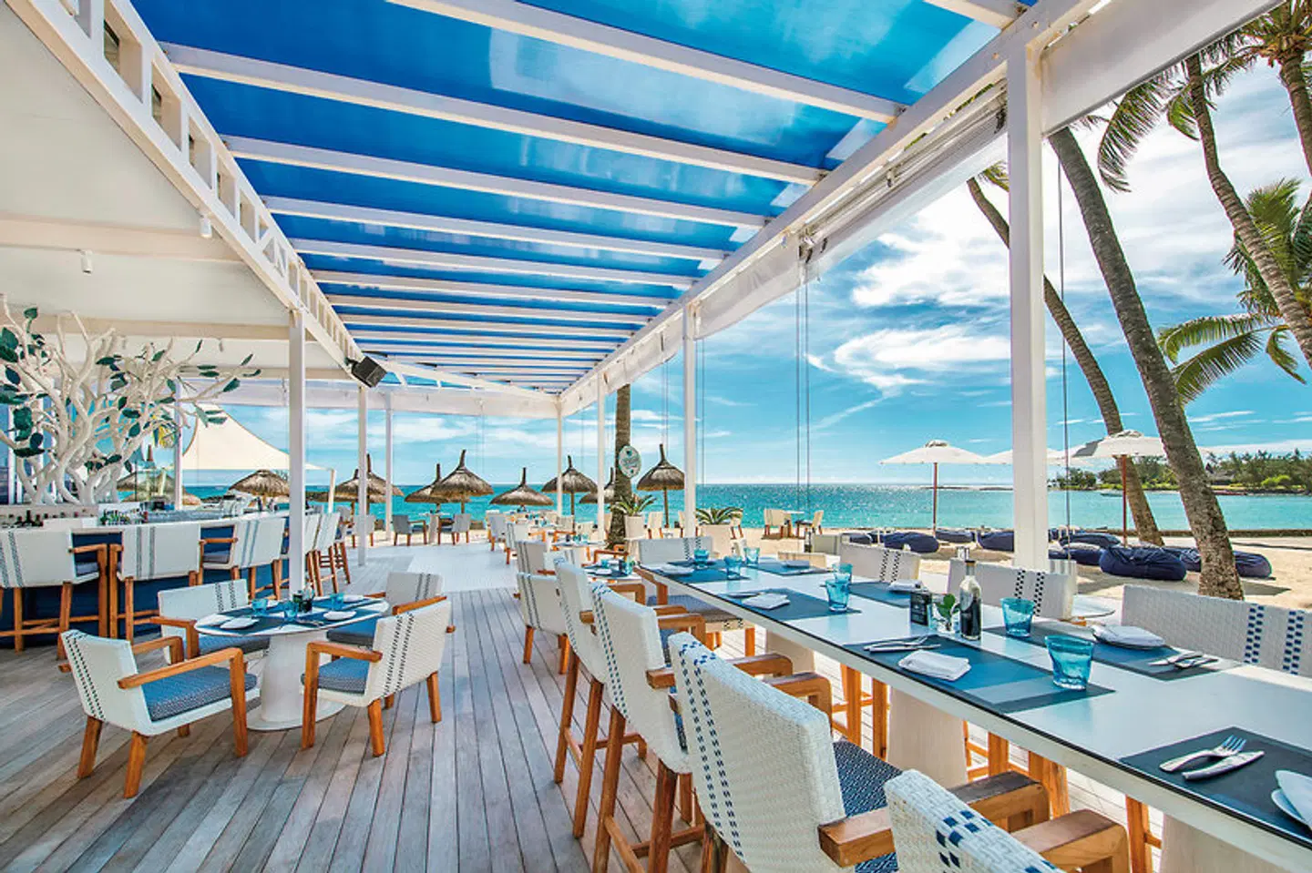 Constance Belle Mare Plage Terrasse