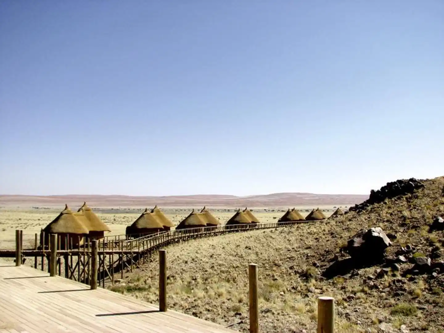 Sossus Dune Lodge Landschaft