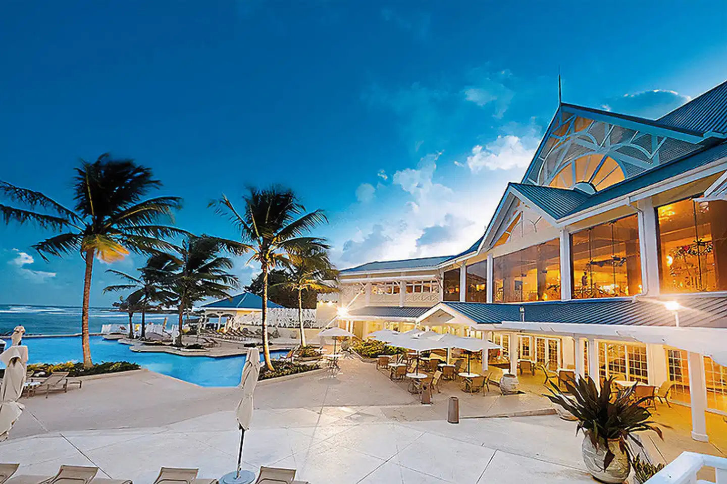 Magdalena Grand Beach & Golf Resort Terrasse