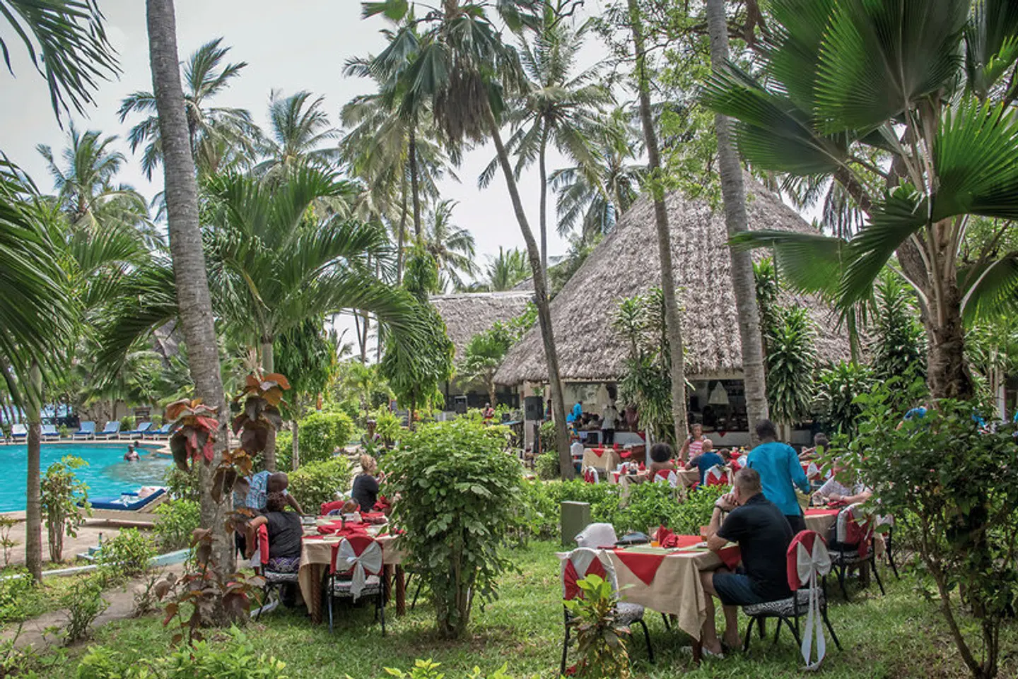Kilifi Bay Beach Resort Garten