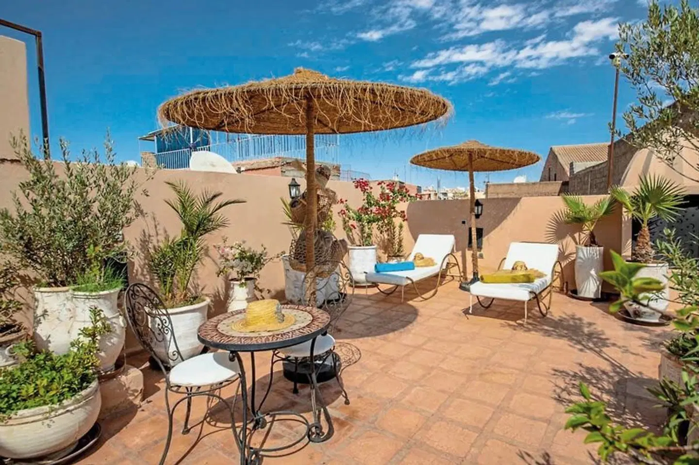 Riad 7 Saints Terrasse