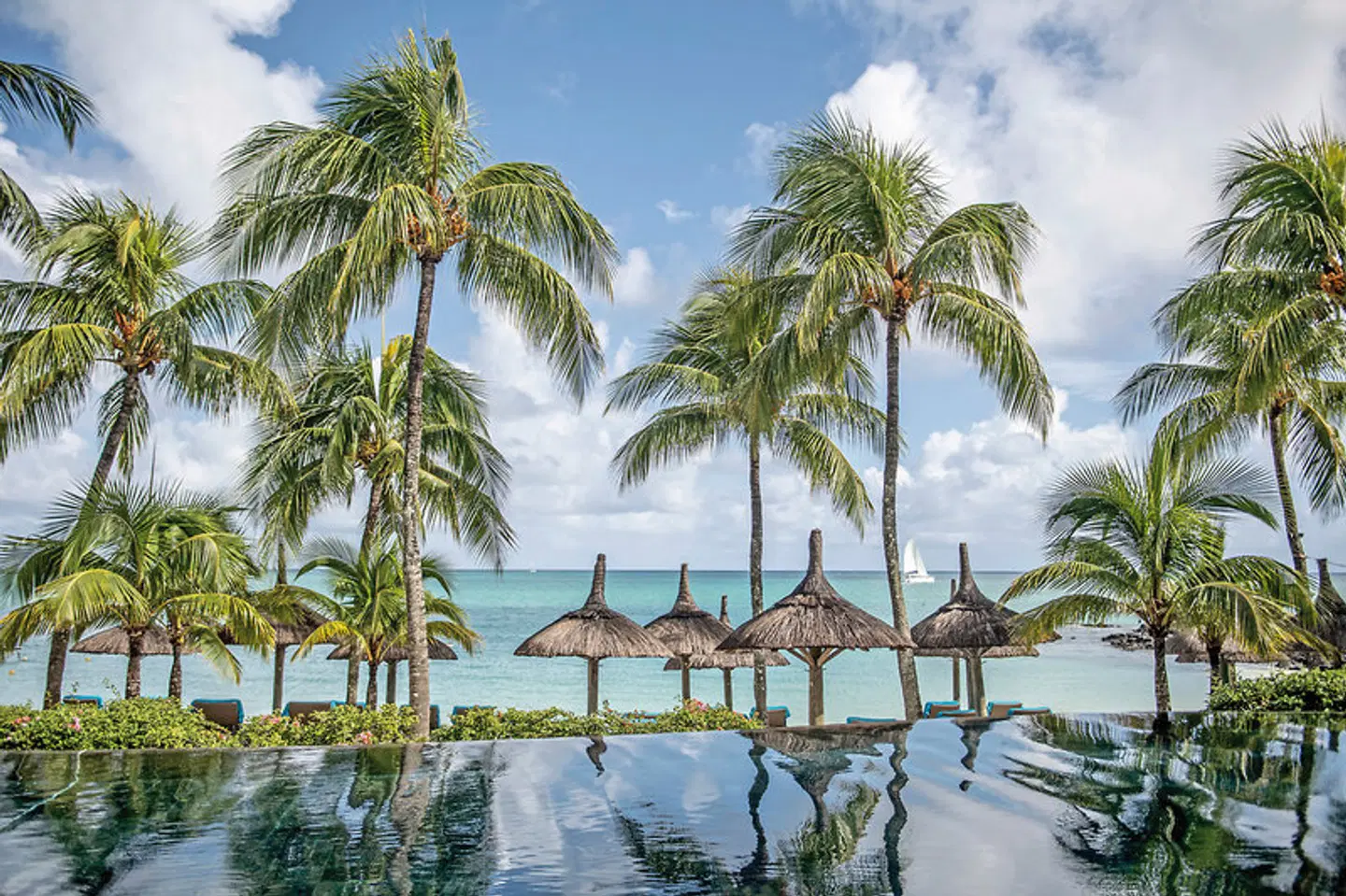 Royal Palm Beachcomber Luxury Garten