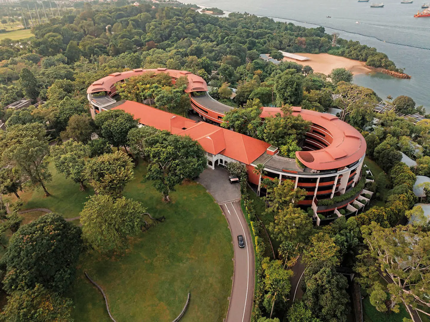 Capella Singapore Garten