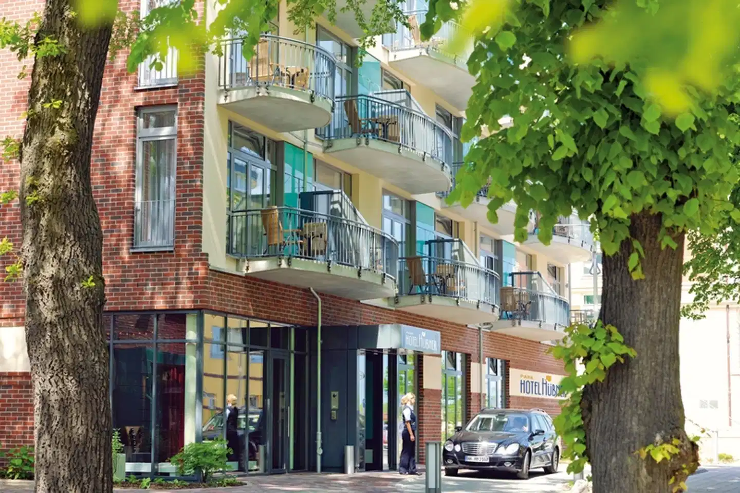 Park-Hotel Hübner Aussenansicht