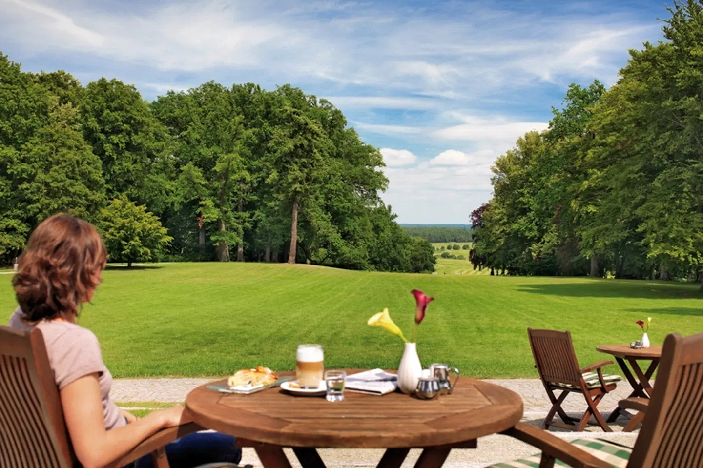 SCHLOSS Fleesensee Terrasse