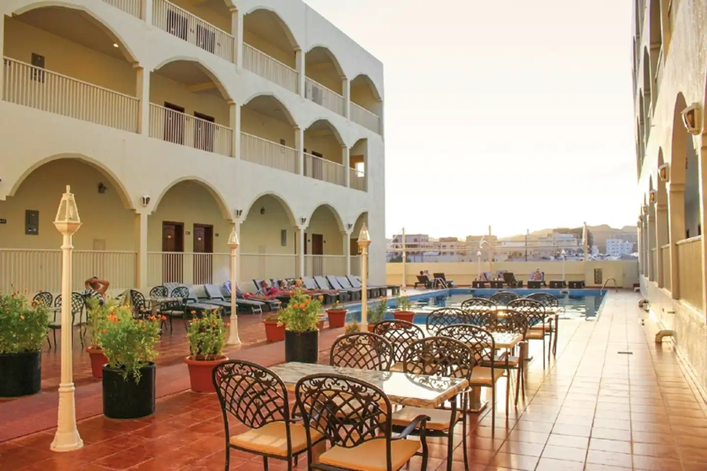 Al Diyar Hotel Terrasse