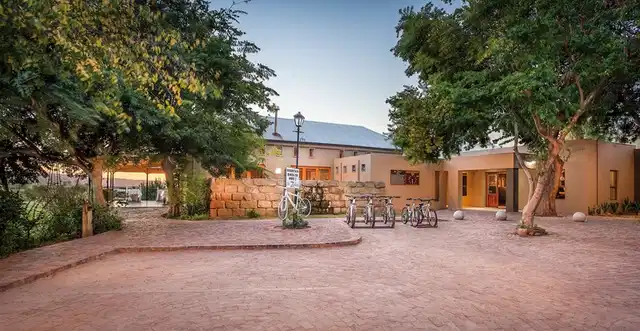 De Zeekoe Guest Farm Terrasse