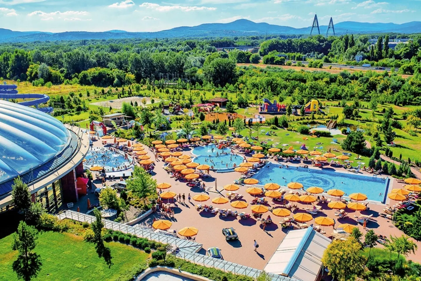 Aquaworld Resort Budapest Aussenansicht