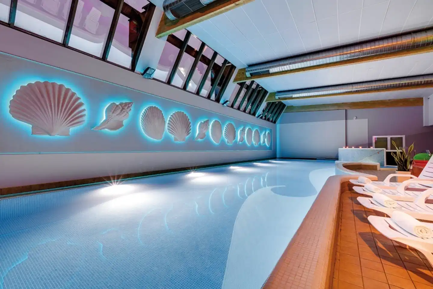 Hotel Aurora Family & Spa Hallenbad