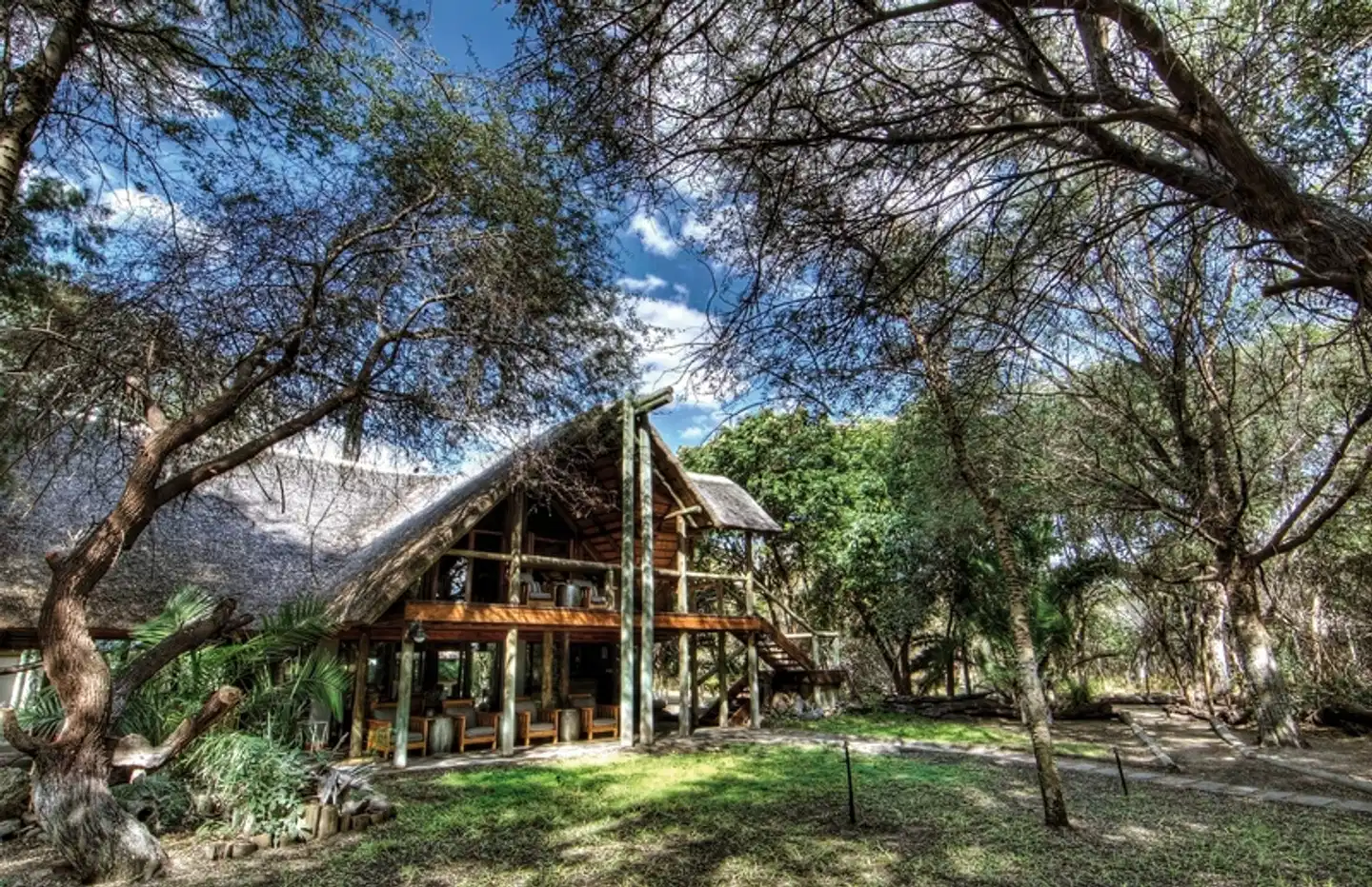 Savute Safari Lodge Aussenansicht