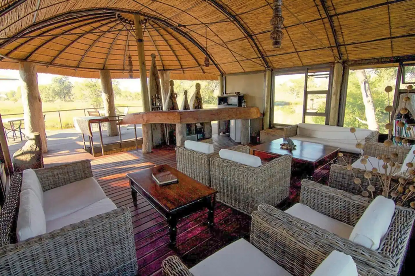 Nkasa Lupala Tented Lodge Lobby
