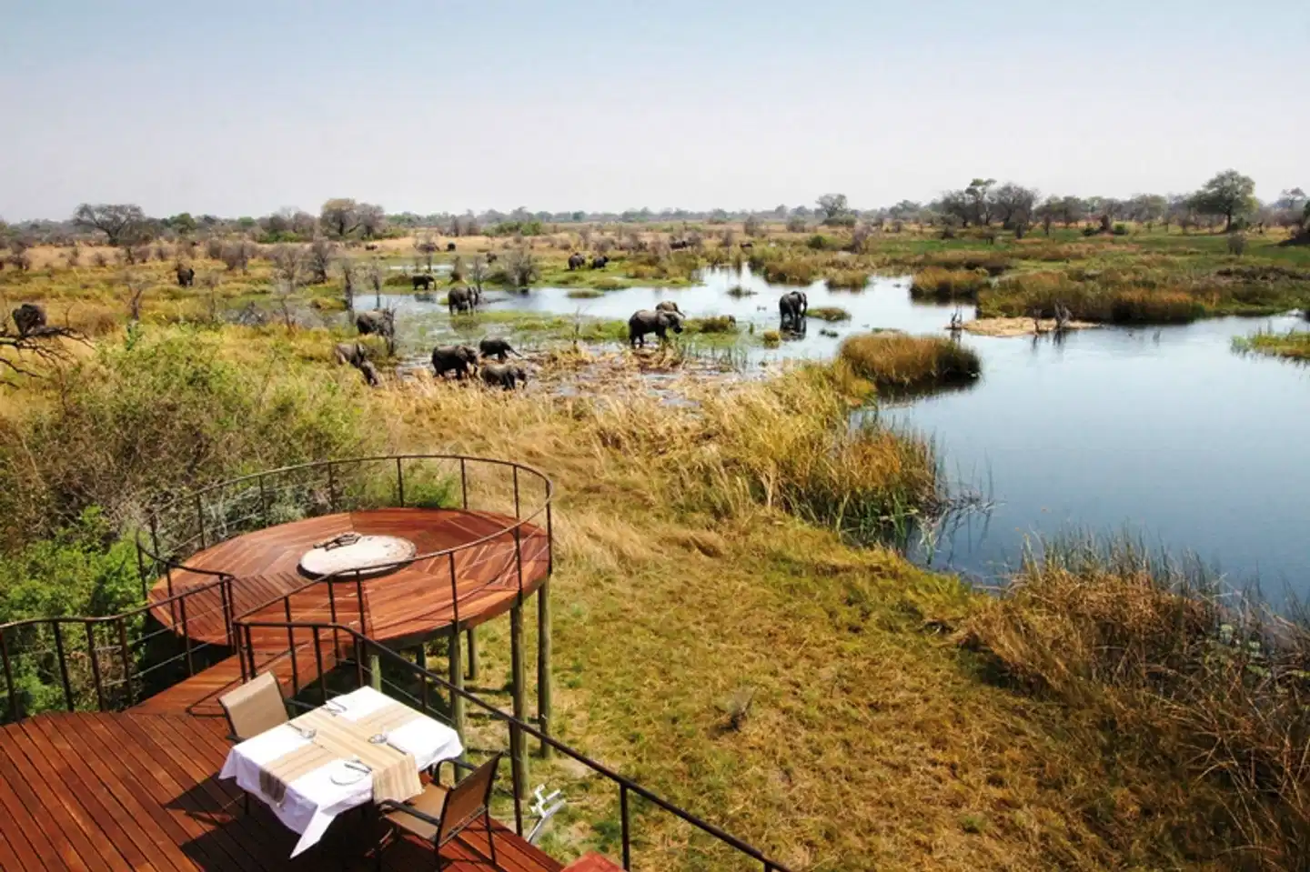 Nkasa Lupala Tented Lodge Landschaft
